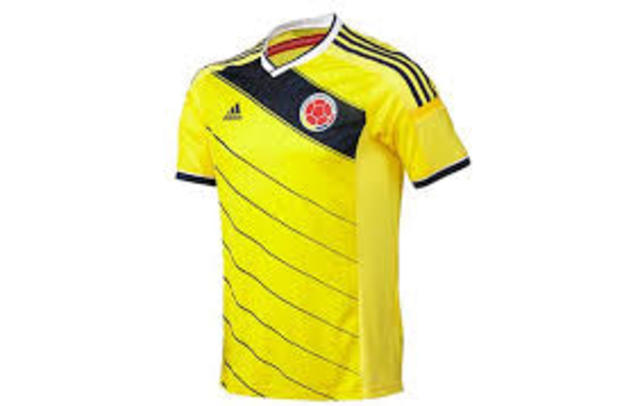 camiseta seleccion colombia 2014