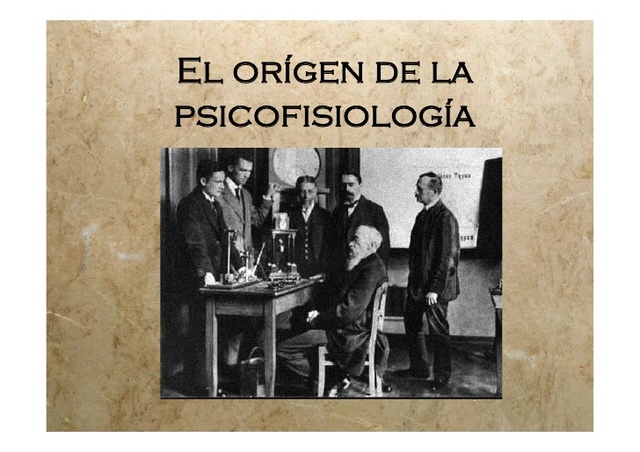 Os psicofisiologistas