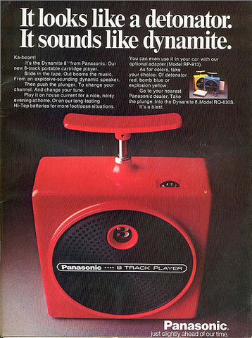 8 track player