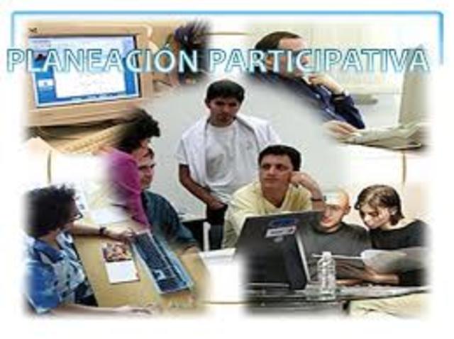 Planeación y evaluación participativa.