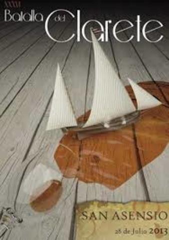 LA BATALLA DEL CLARETE EN SAN ASENSIO