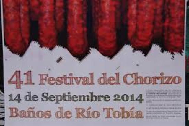 FESTIVAL DEL CHORIZO Baños de Río Tobía