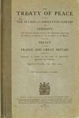 Treaty of Versailles