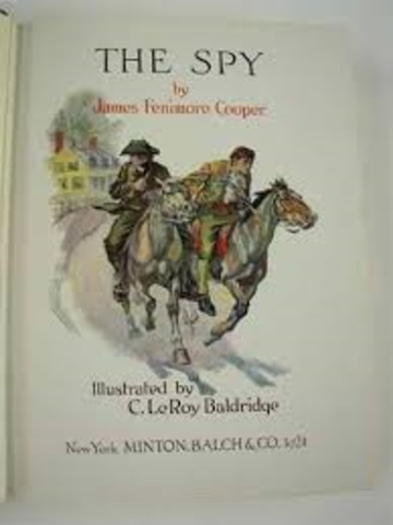 Cooper publishes his first successful novel.