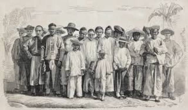 Chinese Exclusion Act in 1882