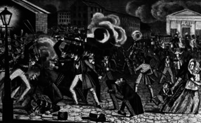 Anti-Catholic riot in Boston