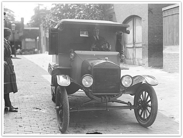 Model T used as Ambulances in World War 1