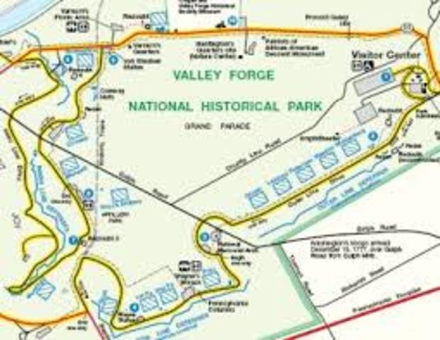Location of Valley Forge