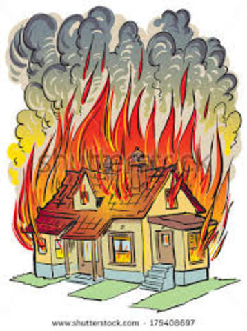Miss. Maudie's house burns to the ground.