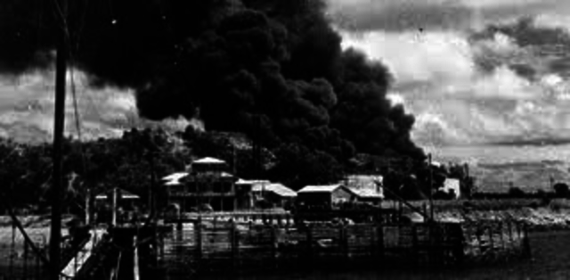 Japanese aircraft bombed Darwin
