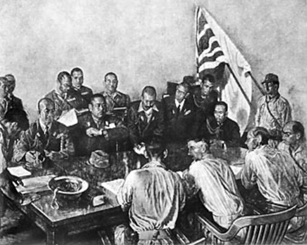 Singapore Surrenders