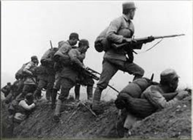 Chinese Civil War (between Jiang Jieshi and Mao Zedong)