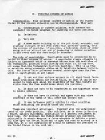 National Security Council Report NSC-68