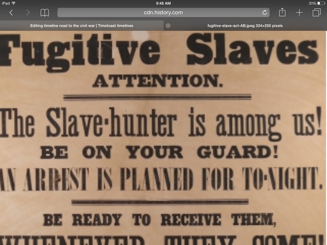 Fugitive Slave law