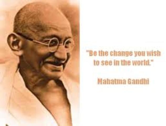 Gandhi's Famous Quote