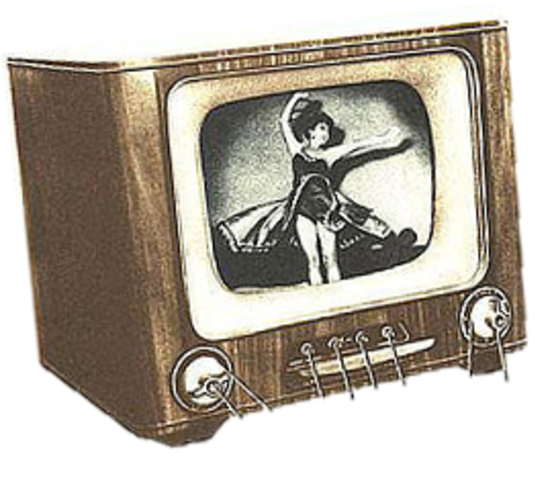 Primer TV a blanco y negro