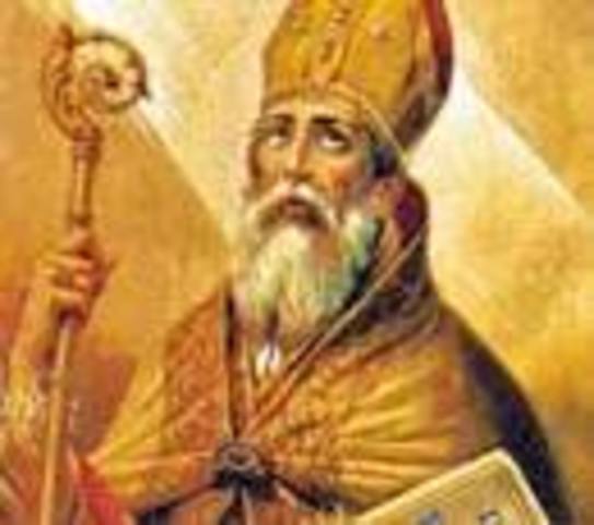 Año 395 Es consagrado como obispo de Hipona