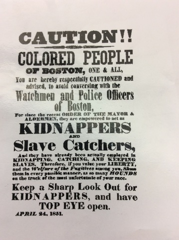 Fugitive slave act