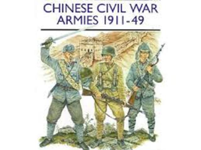 Chinese Civil War (between Jiang Jieshi and Mao Zedong)