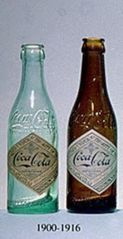 Coke bottle 1900 - 1916