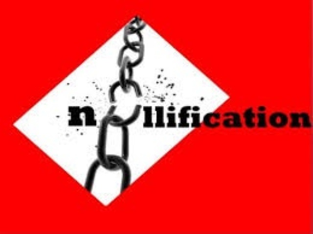 The nullification crisis