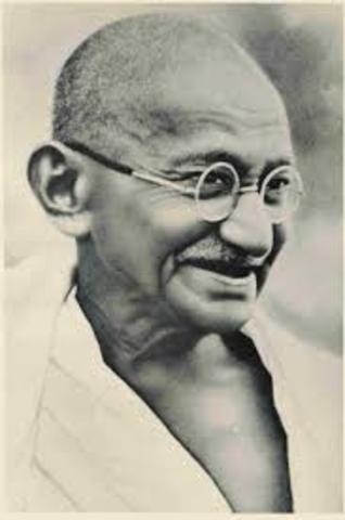 Gandhi In Jail Again