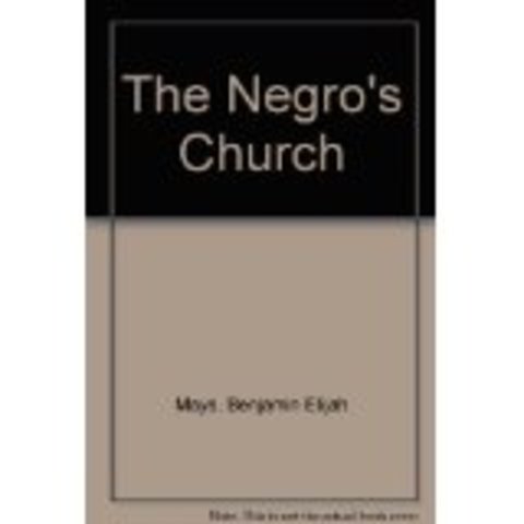 The Negro's Church is published.