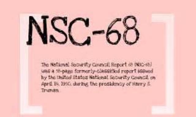National Security Council Report NSC-68