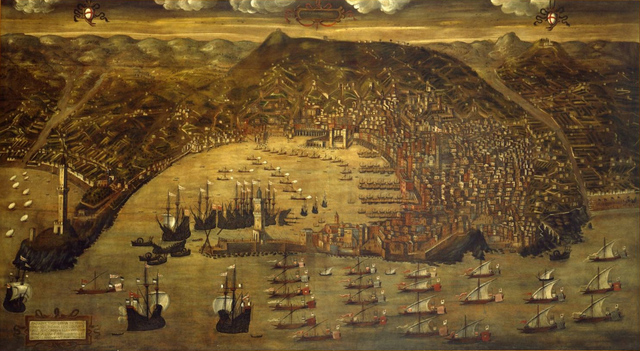 Genoa's navy destroyed Pisa