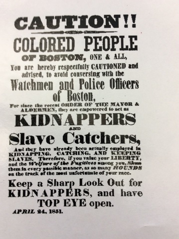 Fugitive slave act