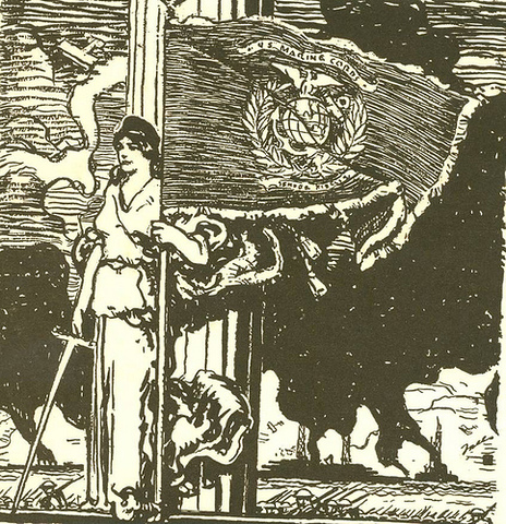 U.S. Marines launch an attack at Belleau Wood