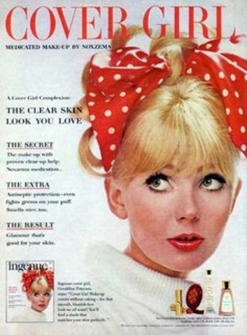 Cover Girl Makeup Introduced (1961 AD)