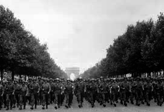 Paris retaken by Allies Forces