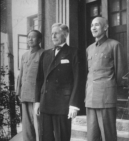 Chinese Civil War (between Jiang Jieshi and Mao Zedong)