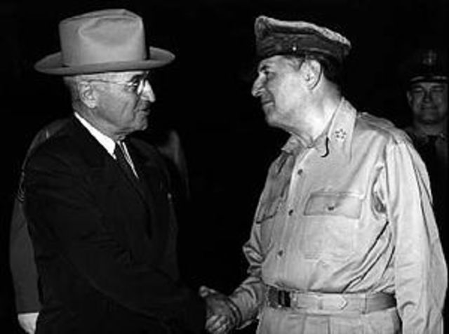 President Truman fires General MacArthur