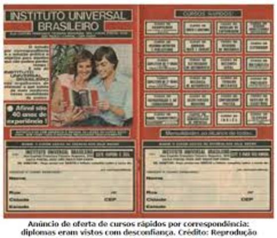 Cursos por correspondência no Brasil