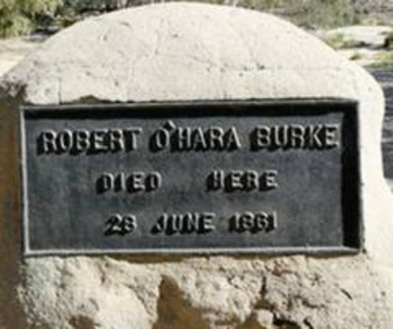 Burke died.