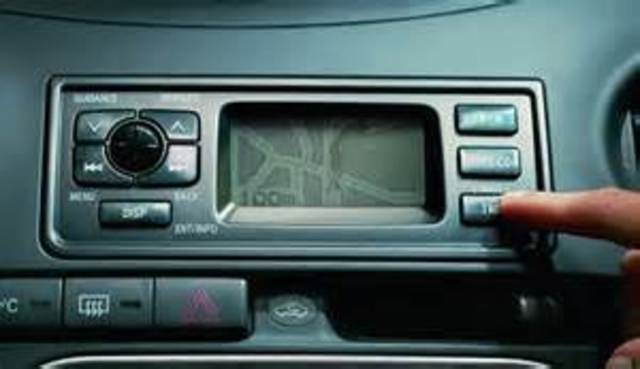 first electronic sat-nav