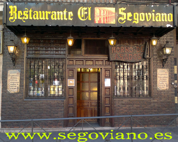 Actual Mesón Segoviano.