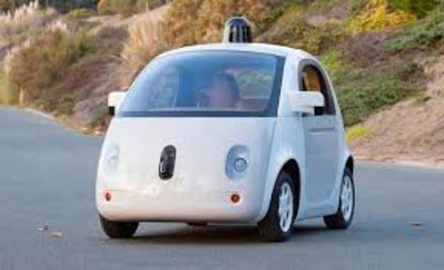the first google car was created