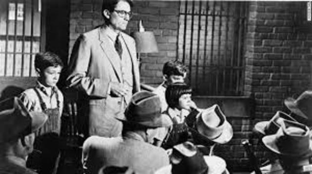 Scout and Jem Stop a Mob at the Jail