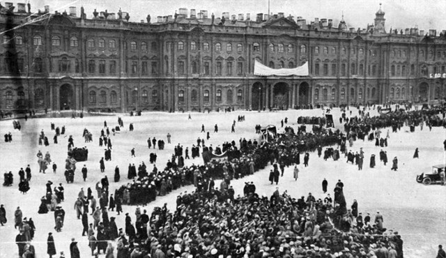 The storming of the winter palace