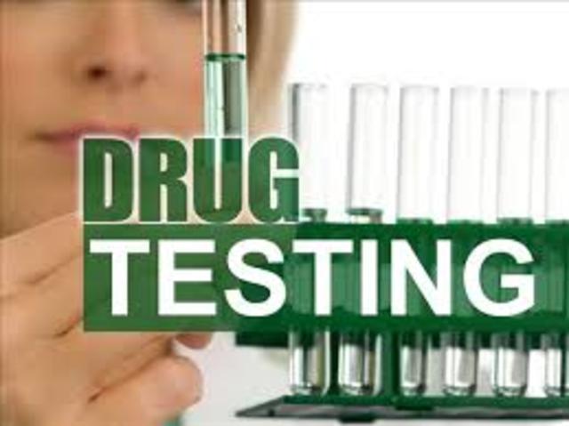 First Drug testing at Olypmpics