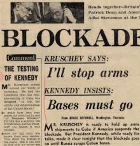 U.S Removes blockade