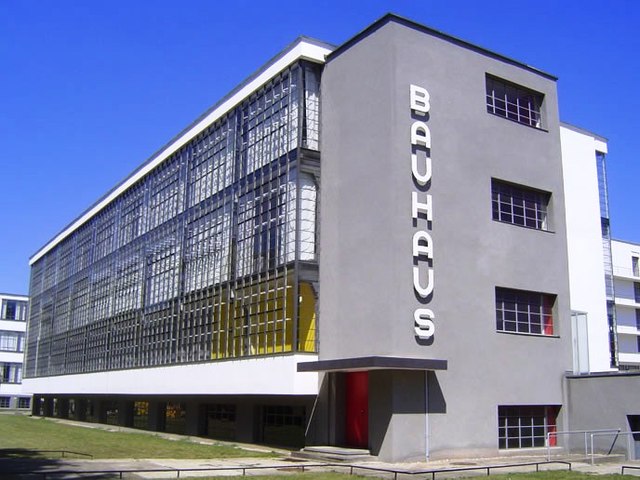 creacion del edifio bauhaus