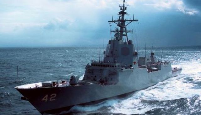 Burke joined the navy