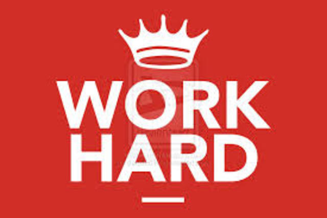 hard work