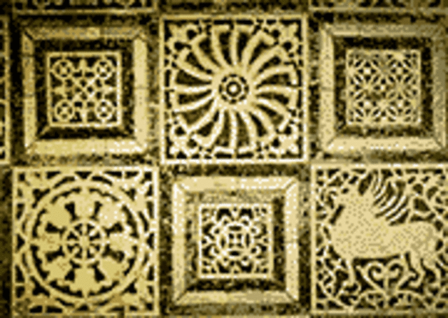 Battistero: pavimento in tarsie marmoree