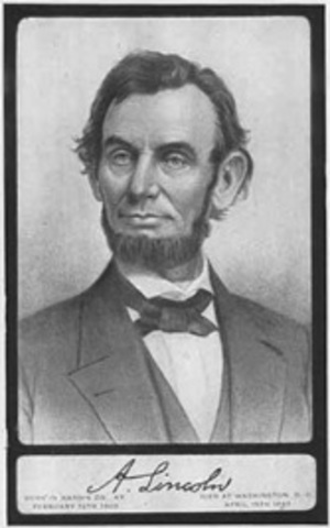 Abraham Lincoln elected
