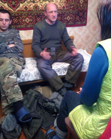 Интервью с добровольцами батальона «Днепр-1»